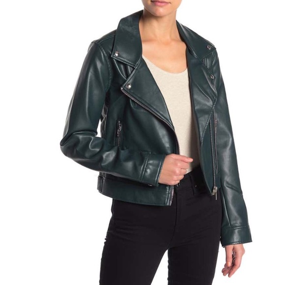 Blank NYC Jackets & Blazers - Blank NYC Vegan leather bomber jacket Medium NWT